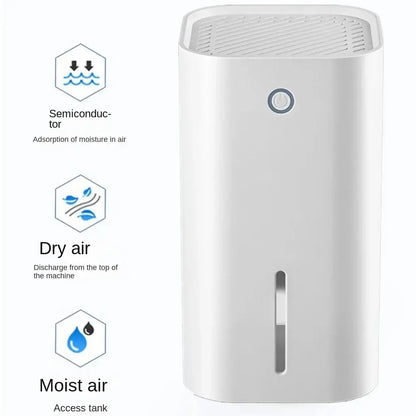 Apex Portable Small Quiet Electric Dehumidifier